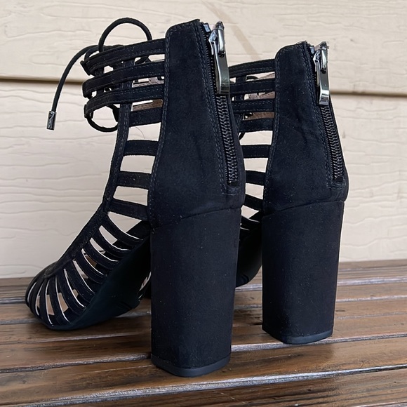 Black Heels - Cut Out - Franco Sarto - Picture 5 of 8